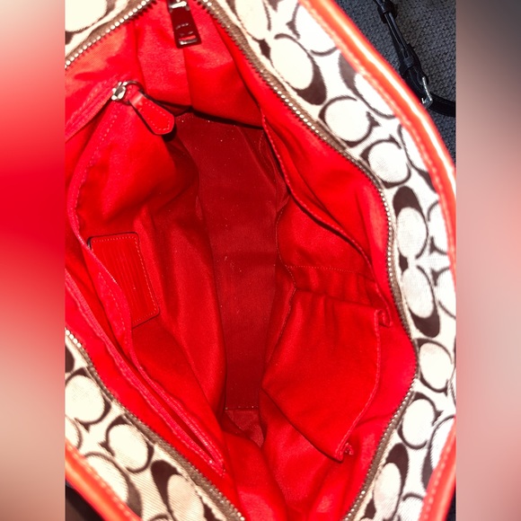 Coach City Tote Bag - Red - Picture 2 of 6